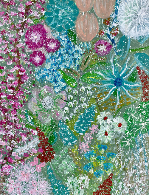 Forget Me Not Garden - Fine Art Print (Open Edition)