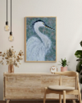 Ruffled White Heron