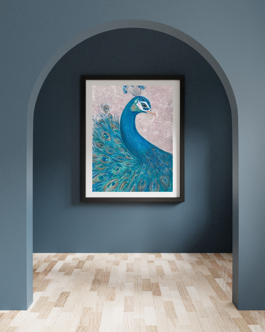 A3 Print Peacock
