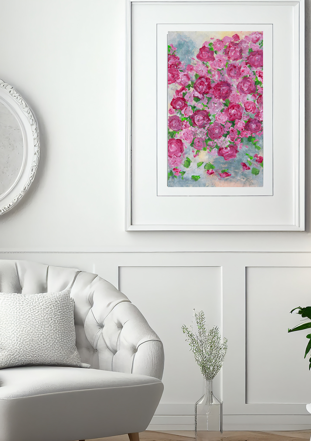 Brocante Roses - Fine Art Print