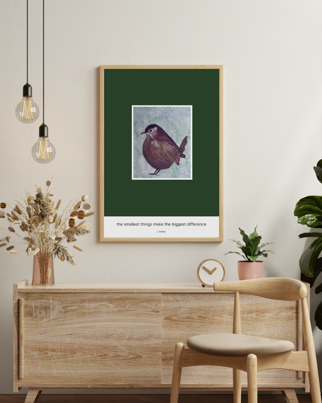 The Smallest Things Make The Biggest Difference - Premium Art Poster