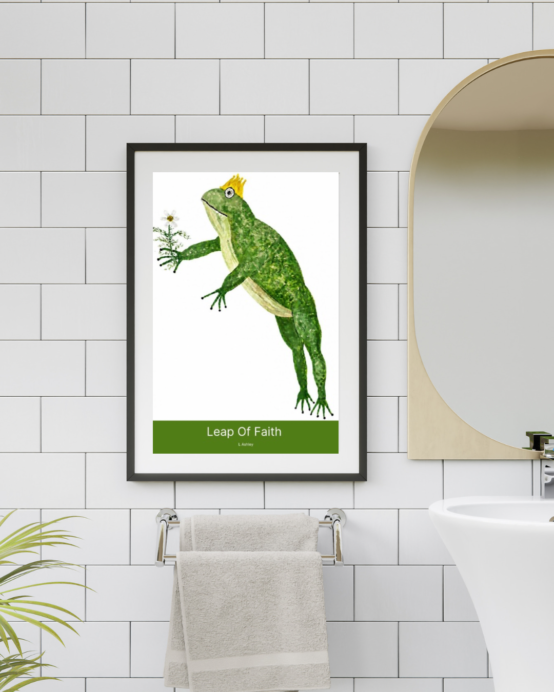 Leap Of Faith - Premium Art Poster