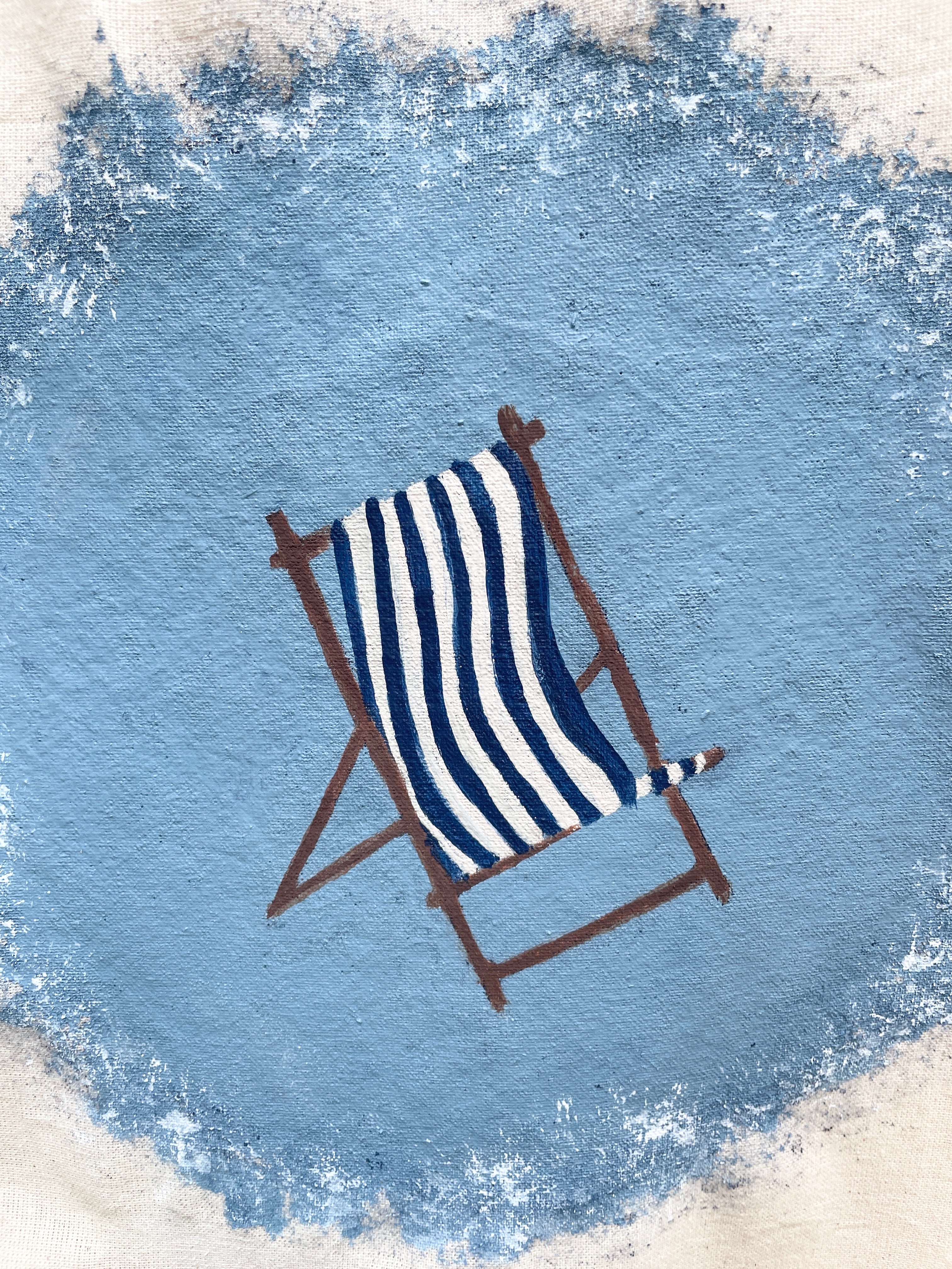 Arty Tote Bag - Deckchair