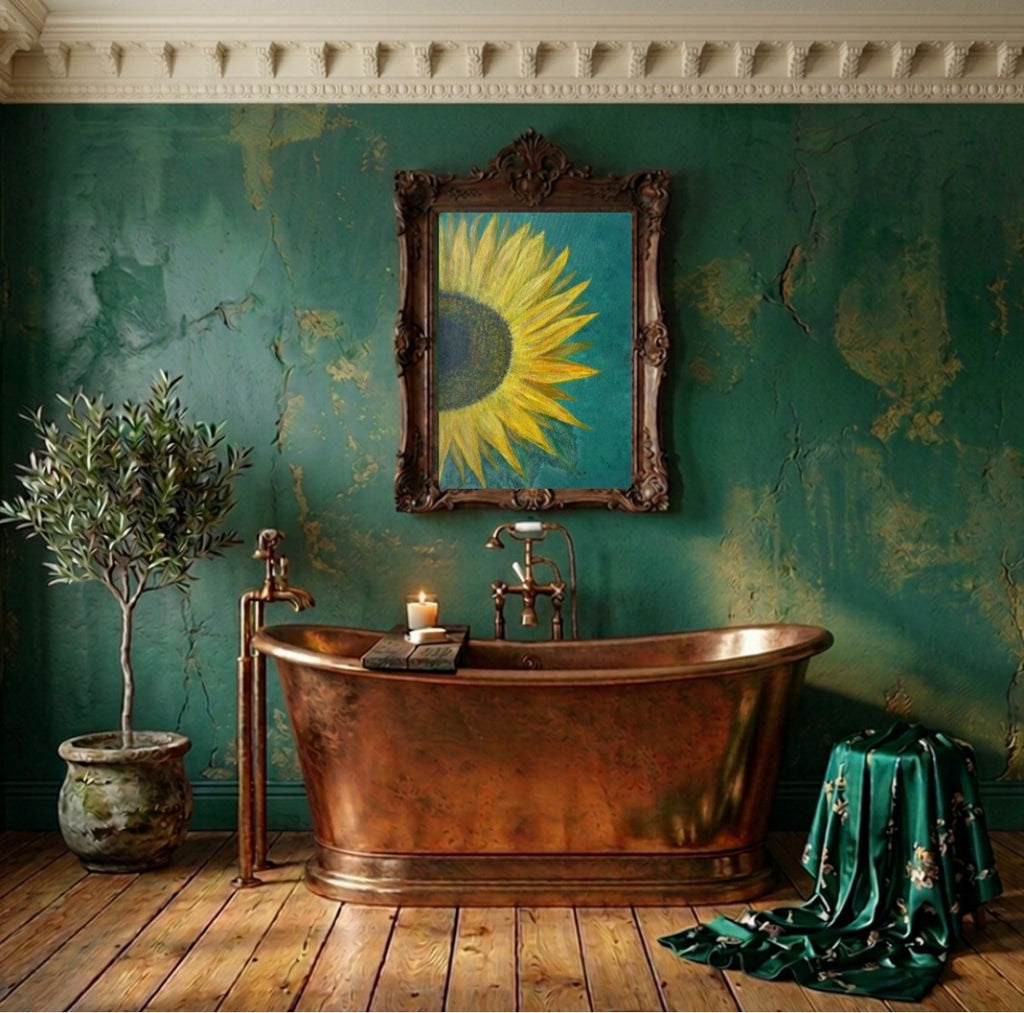 Soaking Sunflower - Fine Art Print (Open Edition)