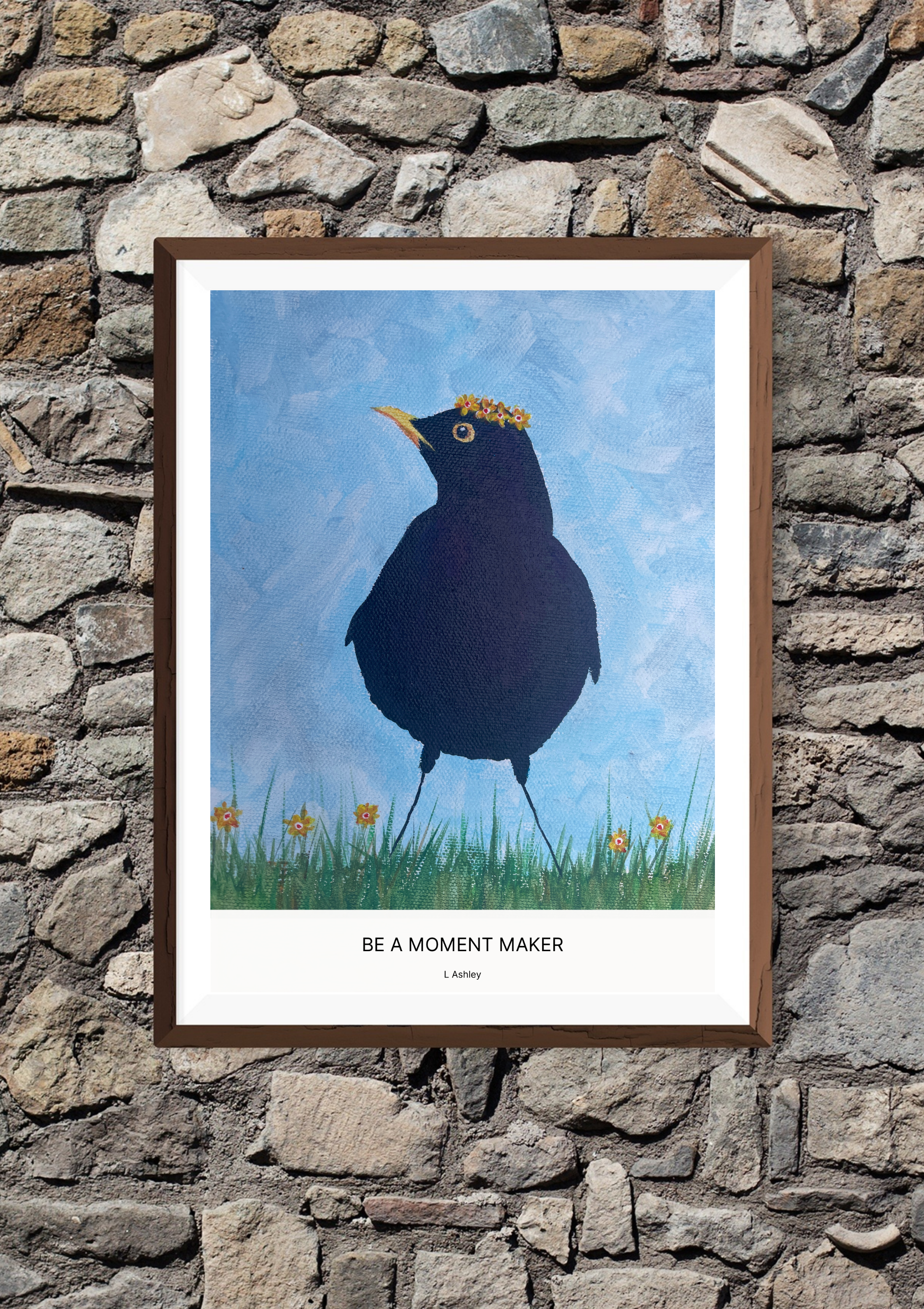 Be A Moment Maker - Premium Art Poster